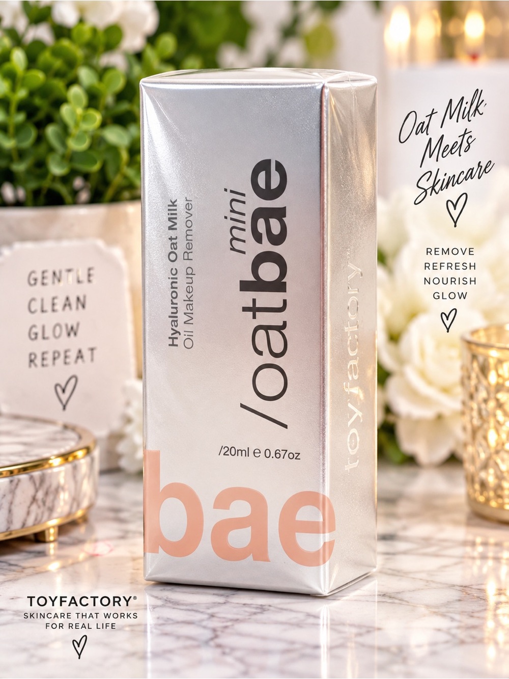 Toyfactory Oatbae Hyaluronic Oat Milk Oil Makeup Remover Mini 20ml